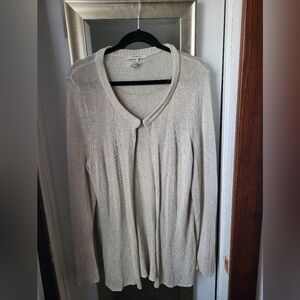 Chic Beige Women's Cardigan